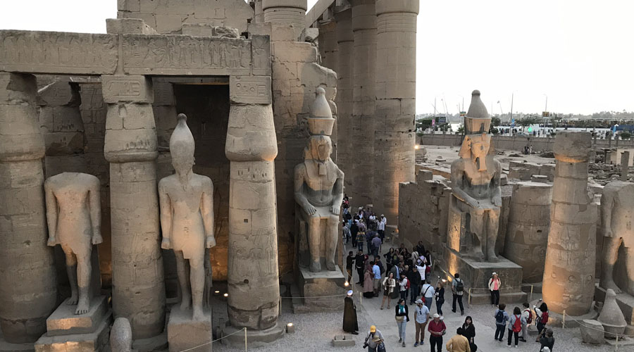 Luxor, Nilkreuzfahrten, Reisen in Ägypten, Luxor Tempel